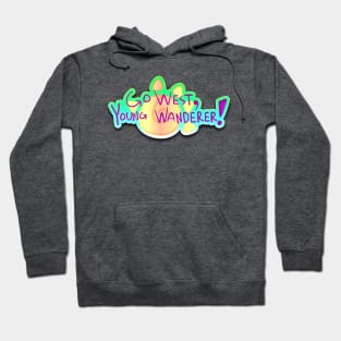 Go West, Young Wanderer! Series Logo Hoodie